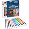Crayola Sketch & Shade Doodle Pencils, Multi Color - Pack of 14